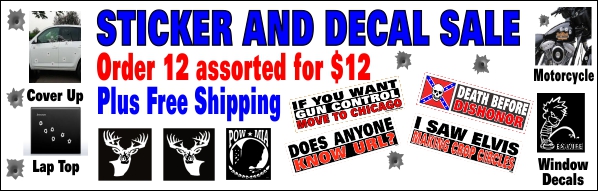 Sticker and Decal Sale